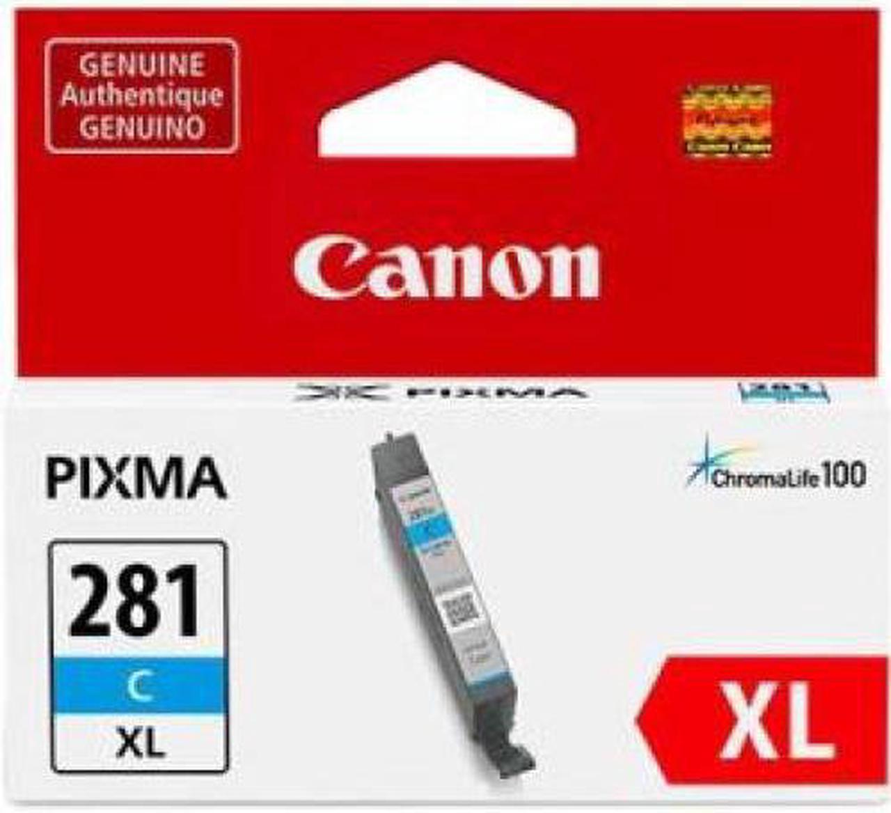 Canon CLI-281XL Original Ink Cartridge - Cyan - Inkjet - 1 Each