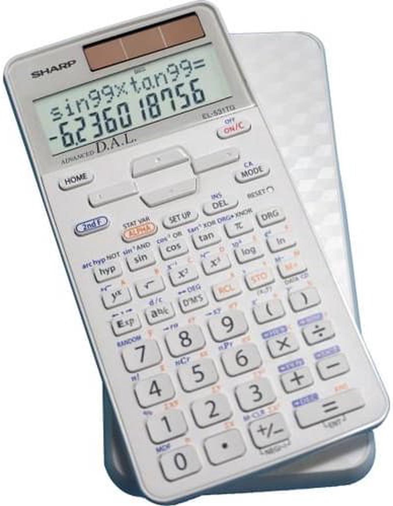 Victor Tech Scientific 2 Line Calculator - White EL-531TGBDW