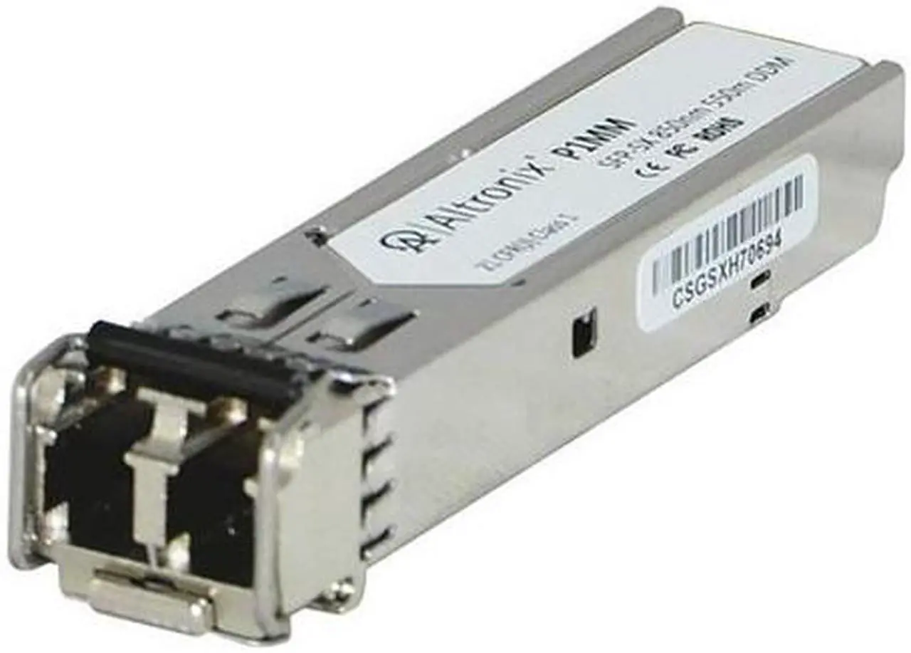 Main image of Altronix Small Form-Factor Pluggable (SFP) Multi-Mode Transceiver - For Data Networking, Optical Network 2 LC Duplex 1000Base-LX Network - Optical Fiber Multi-mode - Gigabit Ethernet - 1000Base-LX - H