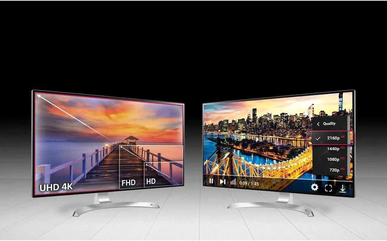 Alt view image 4 of 18 - LG 32UD99-W Black 32" 4K HDR10 IPS Widescreen Monitor FreeSync 5ms GTG 2 x 5W Speakers VESA USB Type-C USB 3.0 DisplayPort HDMI