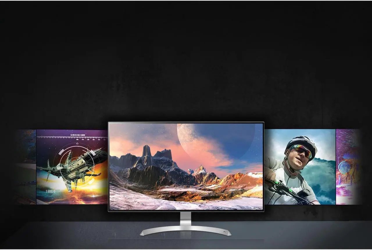 Alt view image 5 of 18 - LG 32UD99-W Black 32" 4K HDR10 IPS Widescreen Monitor FreeSync 5ms GTG 2 x 5W Speakers VESA USB Type-C USB 3.0 DisplayPort HDMI