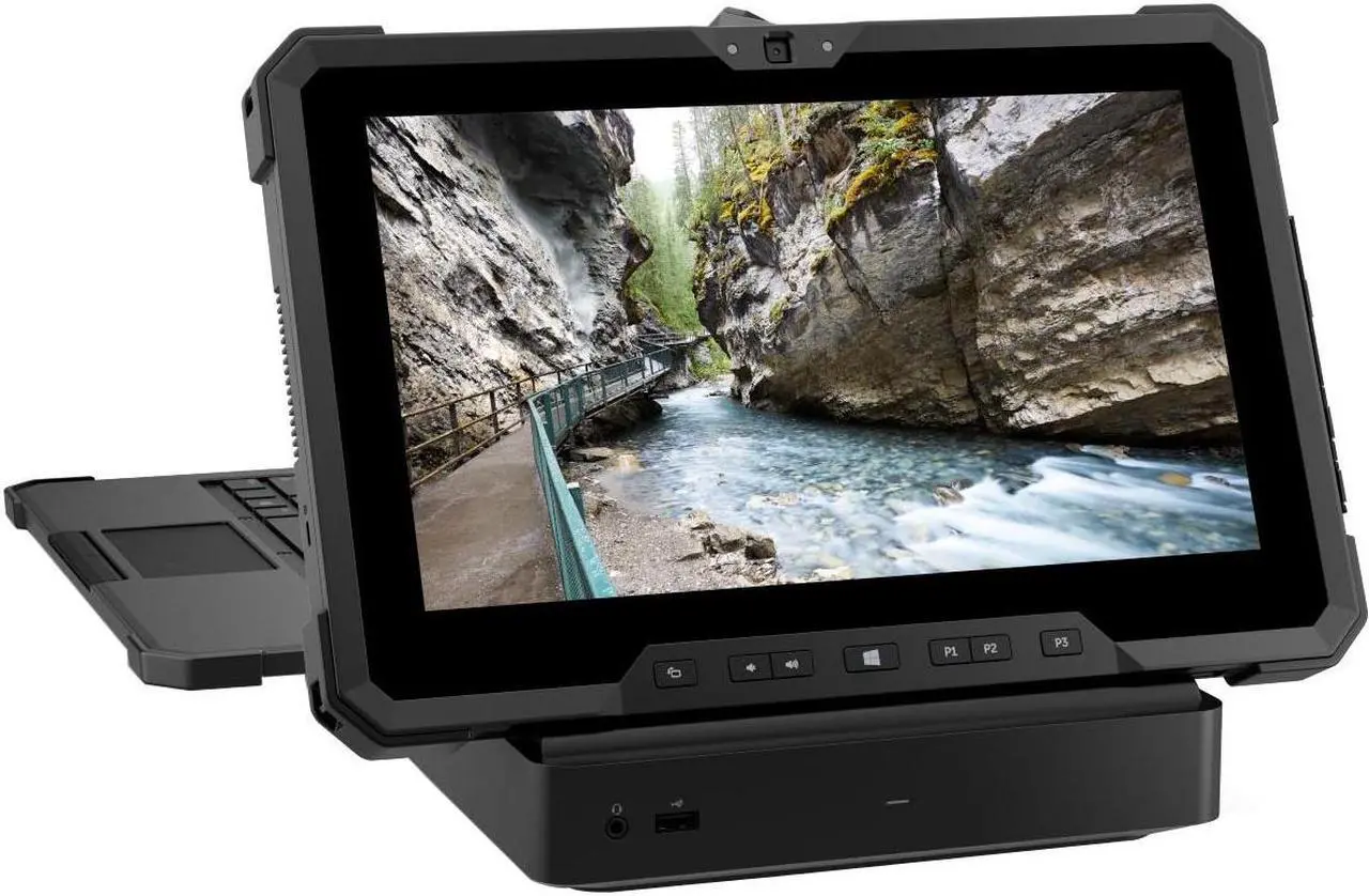 Alt view image 5 of 10 - Dell Latitude 7212 Tablet - 11.6" - 8 GB LPDDR3 - Intel Core i5 (7th Gen) i5-7300U Dual-core (2 Core) 2.60 GHz - 128 GB SSD - Windows 10 Pro 64-bit (English/French/Spanish) - 1920 x 1080