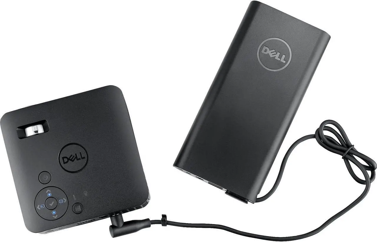 Alt view image 4 of 11 - Dell Mobile Projector M318WL 500 ANSI lumens WXGA (1280 x 800) 16:10