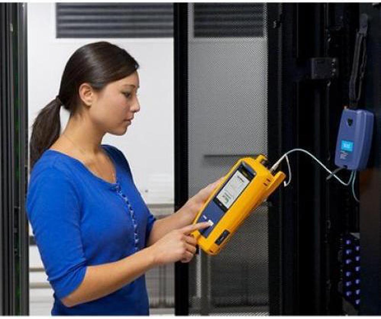 Alt view image 2 of 10 - Fluke Networks OptiFiber Pro OFP2-100-QI Cable Analyzer
