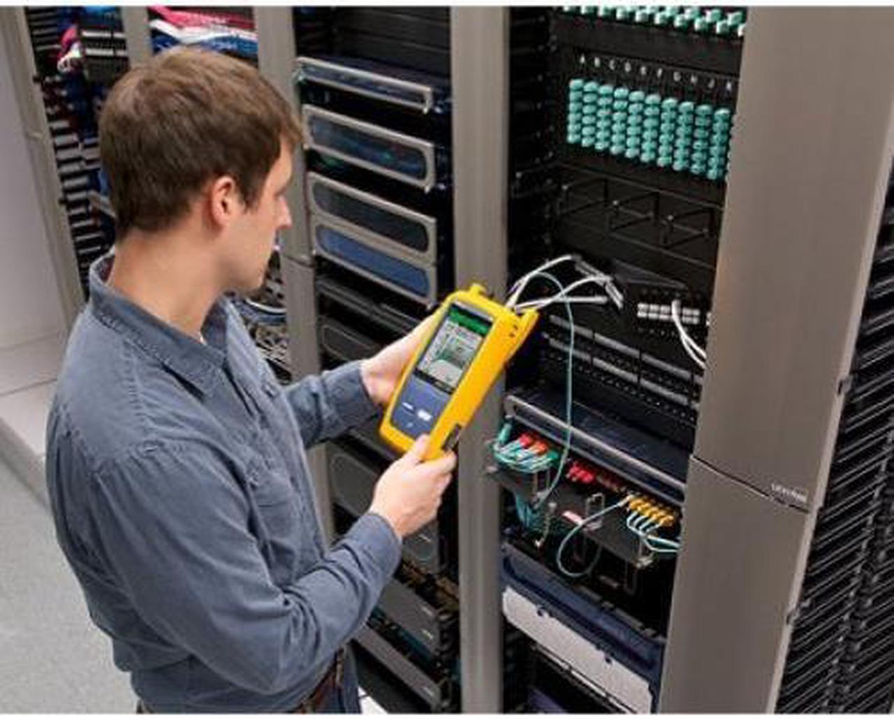 Alt view image 4 of 10 - Fluke Networks OptiFiber Pro OFP2-100-QI Cable Analyzer