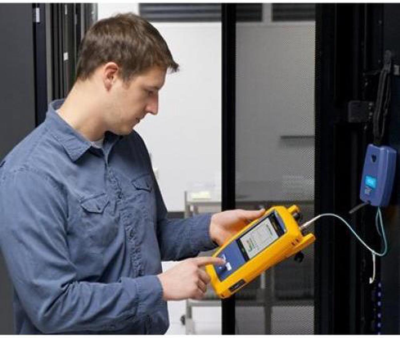 Alt view image 5 of 10 - Fluke Networks OptiFiber Pro OFP2-100-QI Cable Analyzer