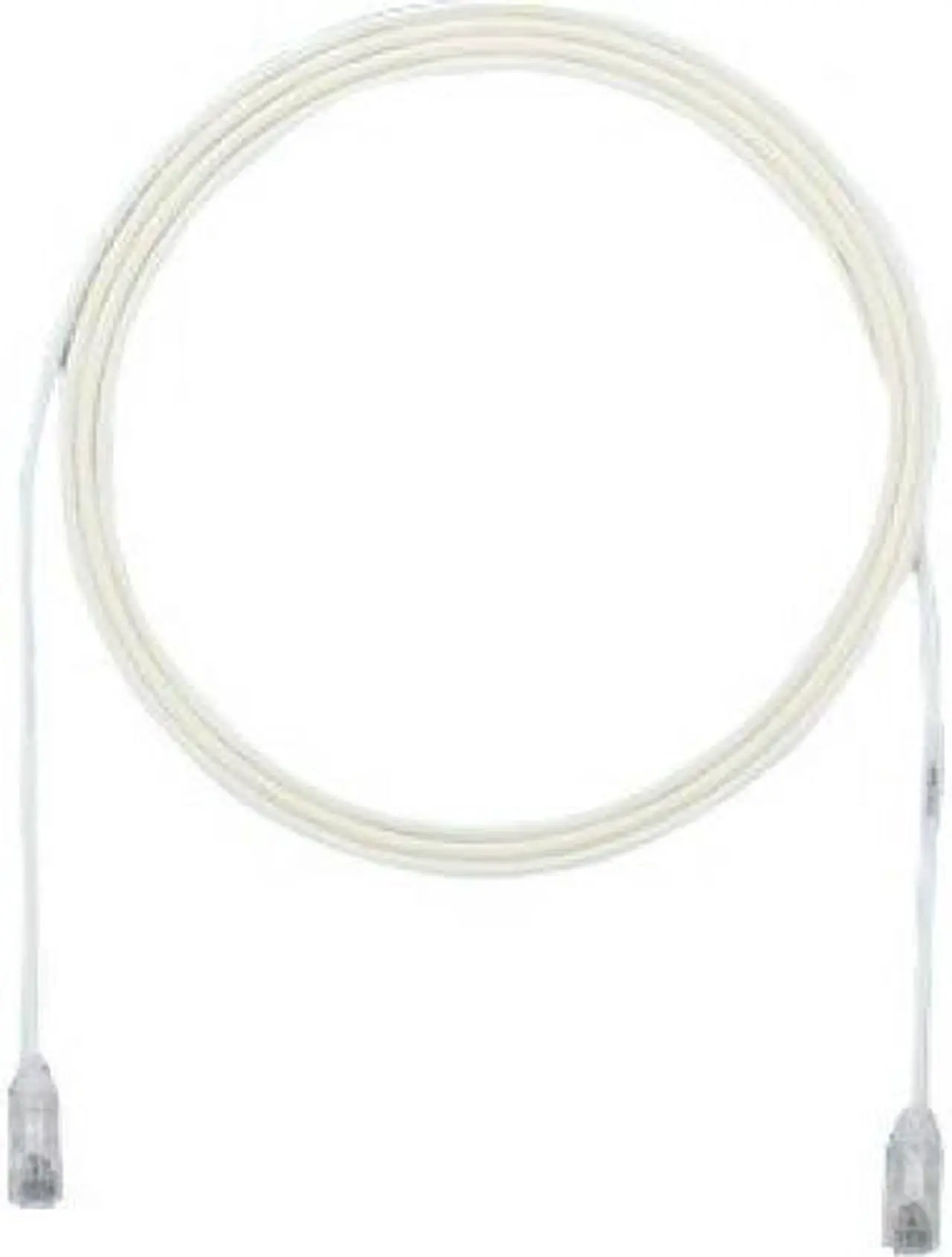 Main image of Panduit UTP28SP3 3 ft. Cat 6 White Network Ethernet Cable EA CU PC 28 AWG UTP