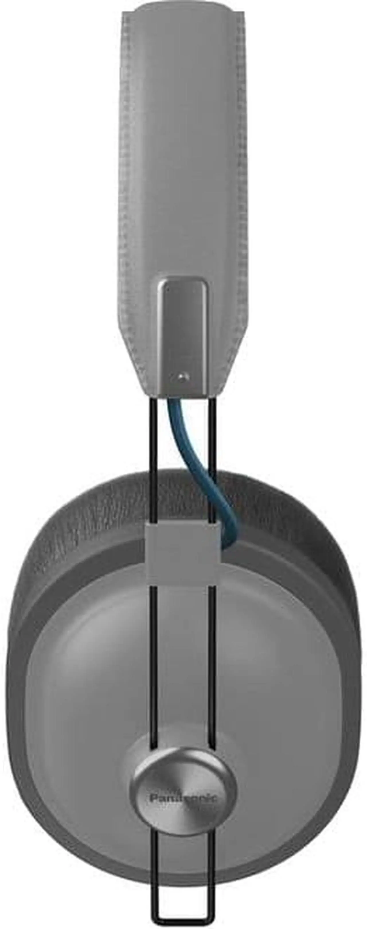 Alt view image 3 of 9 - Panasonic Retro Over-The-Ear Headphones with Bluetooth 24-Hour Playback (RP-HTX80B-H)
