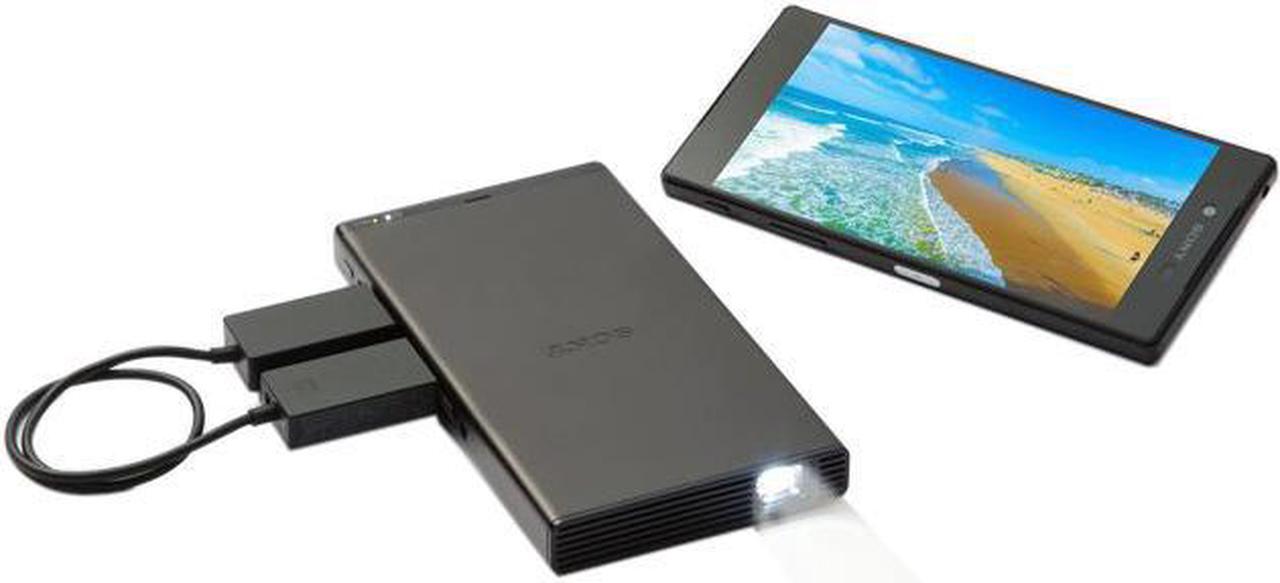 Main image of Sony Portable HD Mobile Projector w/Bluetooth WiFI & HDMI Connectivity (MP-CD1)