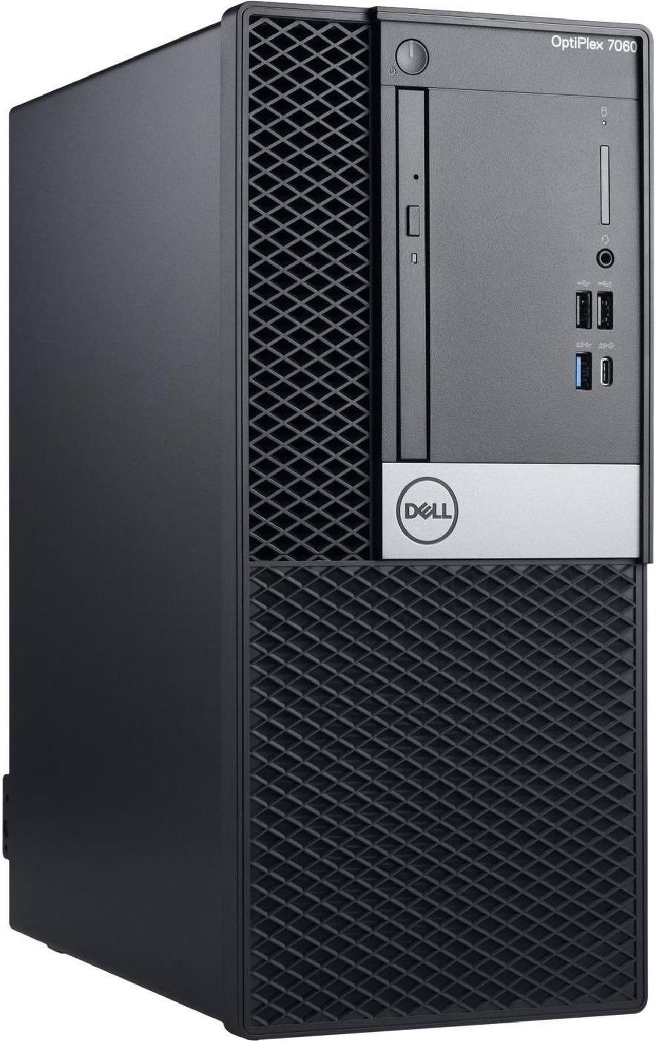 Dell OptiPlex 7000 7060 Desktop Computer - Intel Core i5 (8th Gen) i5-8500 3 GHz - 8 GB DDR4 SDRAM - 500 GB HDD - Windows 10 Pro 64-bit (English/French/Spanish) - Mini-tower