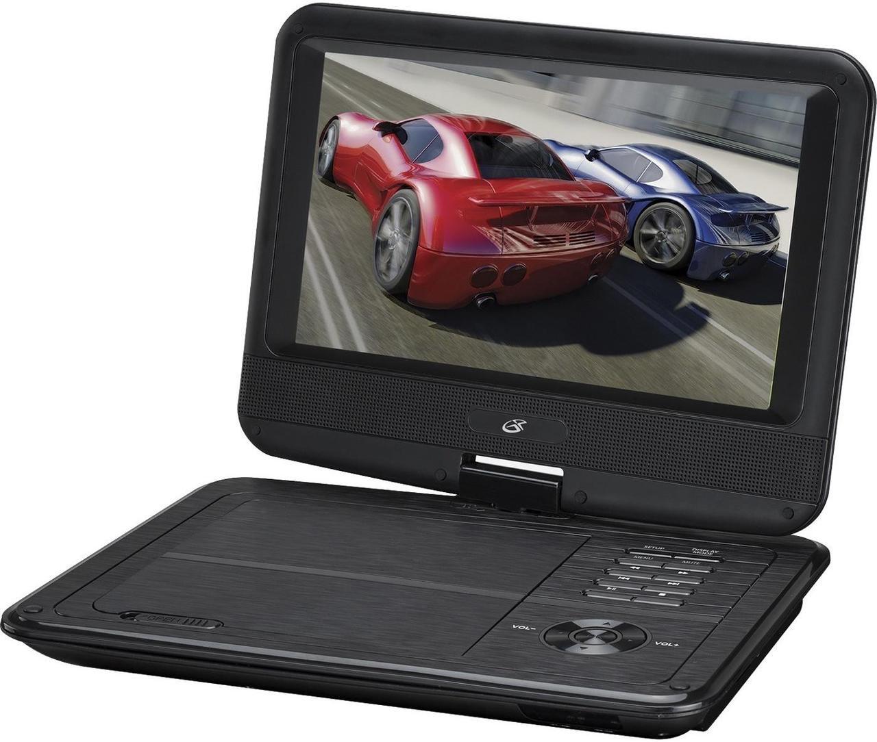 Alt view image 2 of 5 - GPX PD901VPB 9" Portable DVD Player
