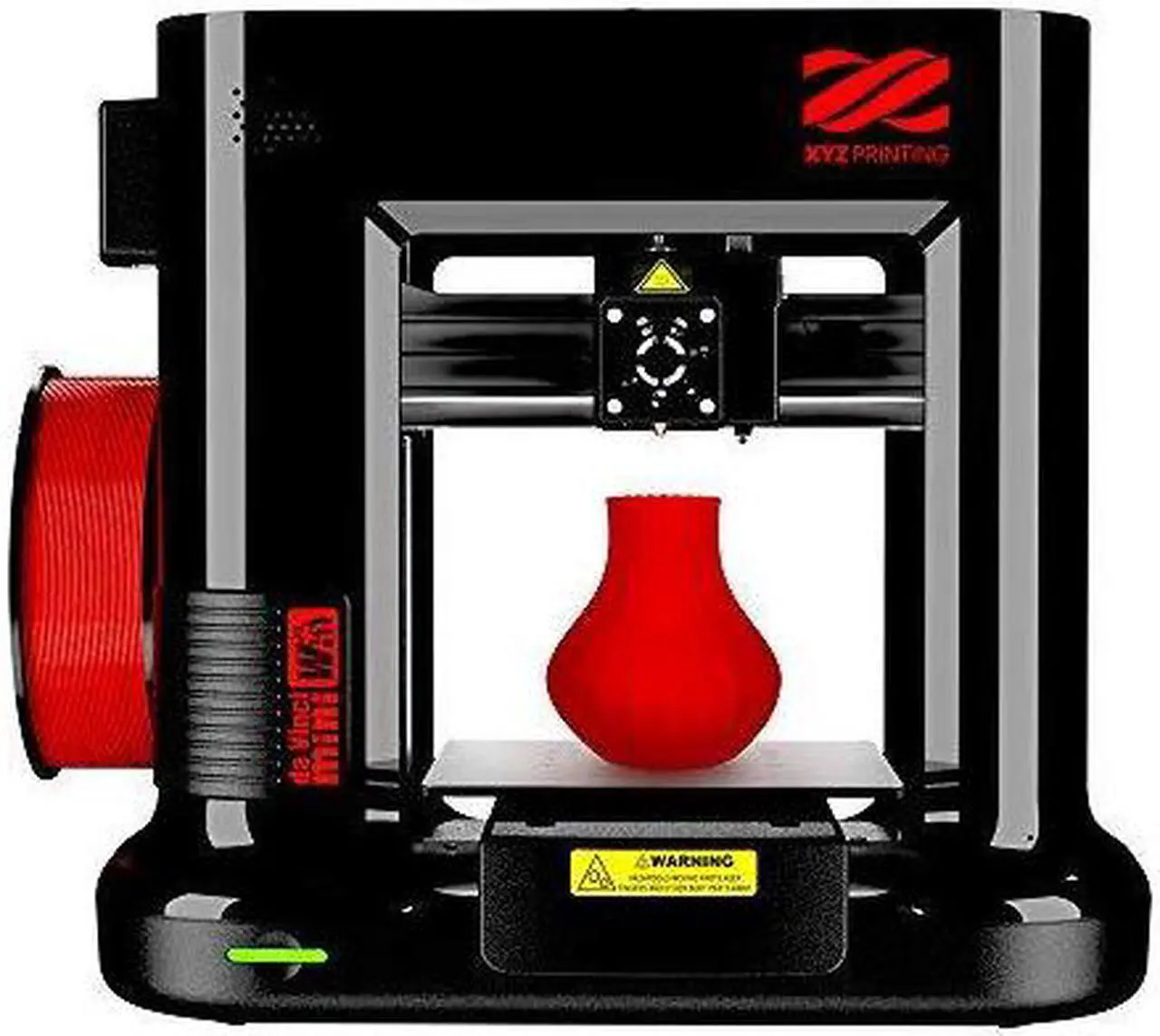 Alt view image 7 of 15 - da Vinci Mini Wireless 3D Printer-6"x6"x6" Volume (Includes: 300g Filament, PLA/Tough PLA/PETG/Antibacterial PLA) Upgradable to print Metallic/Carbon PLA
