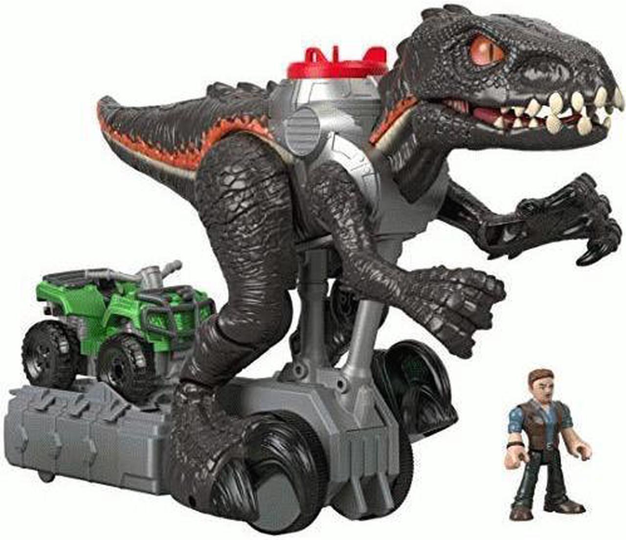 Main image of Fisher-Price Imaginext Jurassic World, Walking Indoraptor Dinosaur