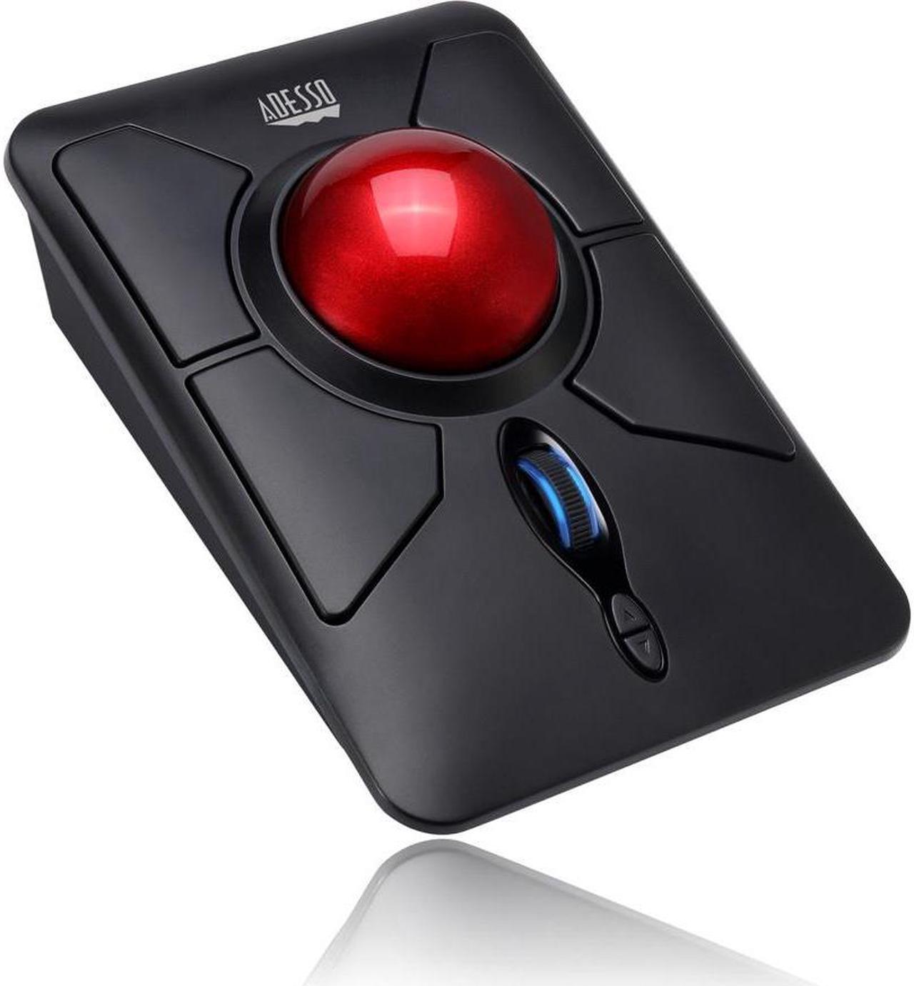 Adesso iMouse T50 - Wireless Programmable Ergonomic Trackball Mouse