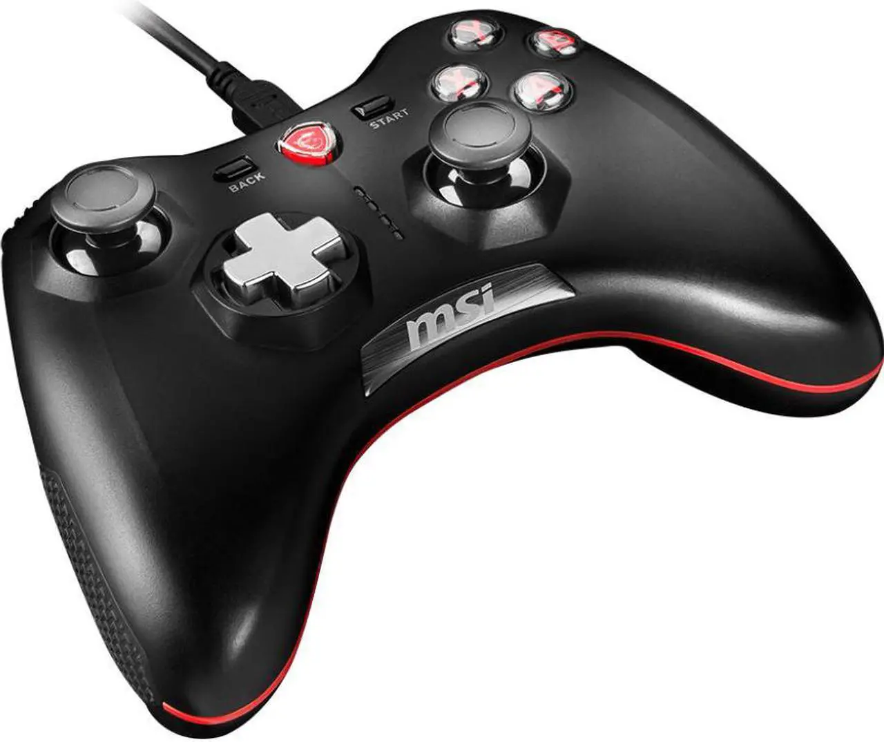 Main image of MSI AC Force GC20 GAMING Controller Wired 2m USB PC Android devices PS3