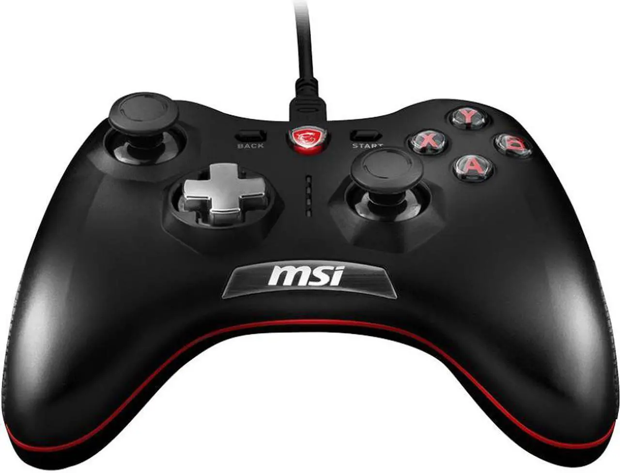 Alt view image 3 of 6 - MSI AC Force GC20 GAMING Controller Wired 2m USB PC Android devices PS3