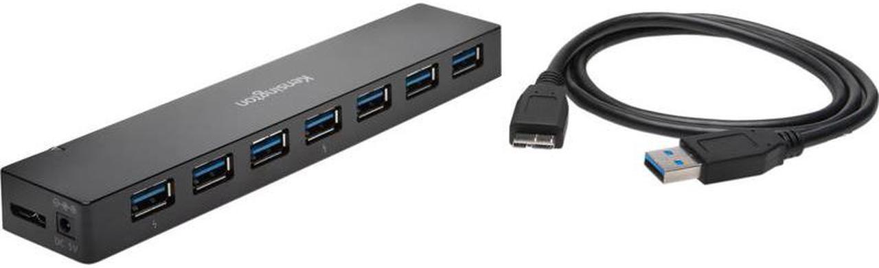 Alt view image 3 of 19 - Kensington K39123AM USB 3.0 7-Port Hub with Charging