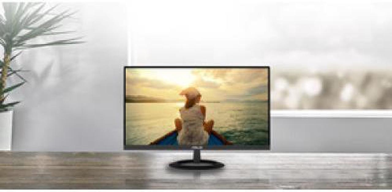 Alt view image 6 of 19 - ASUS VZ279HE 27" Full HD 1920 x 1080 VGA, 2 x HDMI Asus Eye Care with Ultra Low-Blue Light & Flicker Free Ultra Slim Bezel LED Backlit IPS Monitor