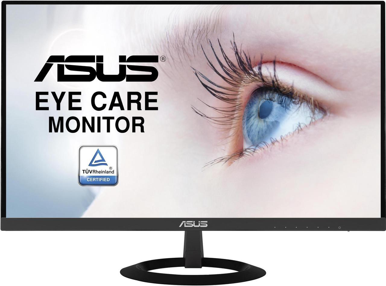 Alt view image 3 of 19 - ASUS VZ279HE 27" Full HD 1920 x 1080 VGA, 2 x HDMI Asus Eye Care with Ultra Low-Blue Light & Flicker Free Ultra Slim Bezel LED Backlit IPS Monitor