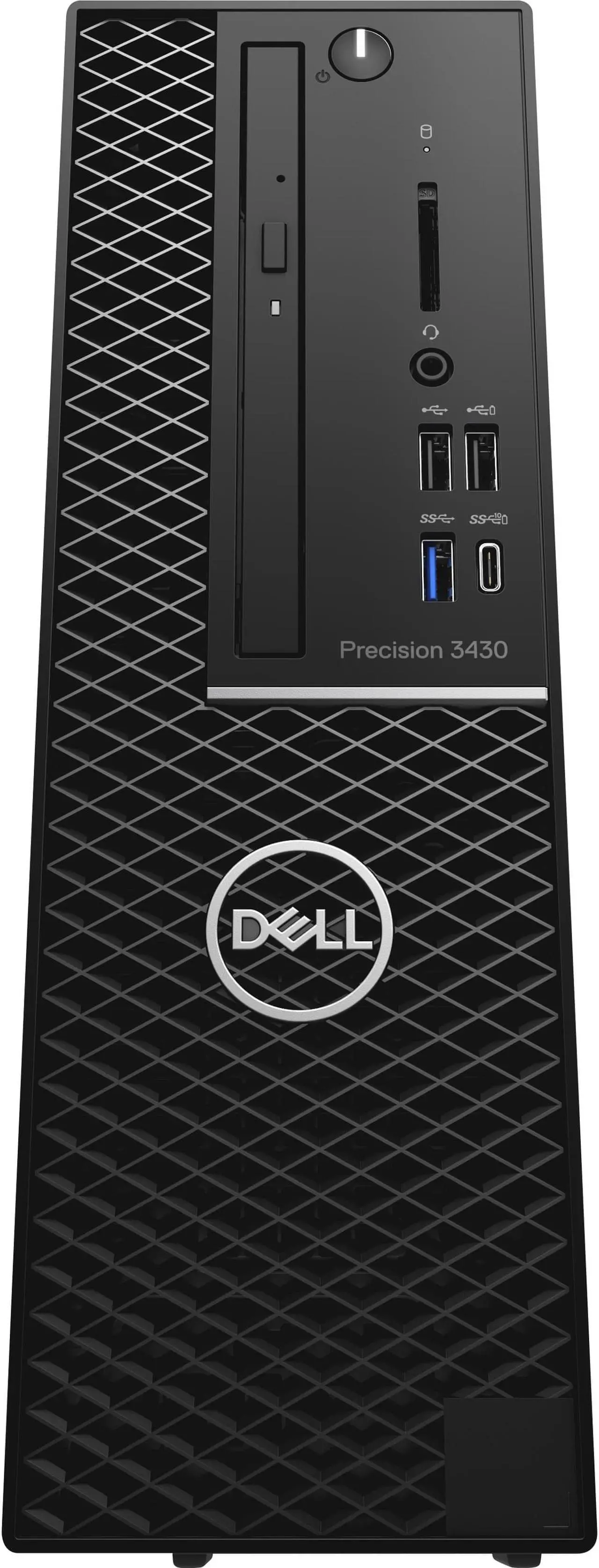 Alt view image 4 of 8 - Dell Precision 3000 3430 Workstation - Intel Xeon E-2124 Quad-core (4 Core) 3.30 GHz - 16 GB DDR4 SDRAM - 256 GB SSD - NVIDIA Quadro P1000 4 GB Graphics - Windows 10 Pro for Workstations (English/F
