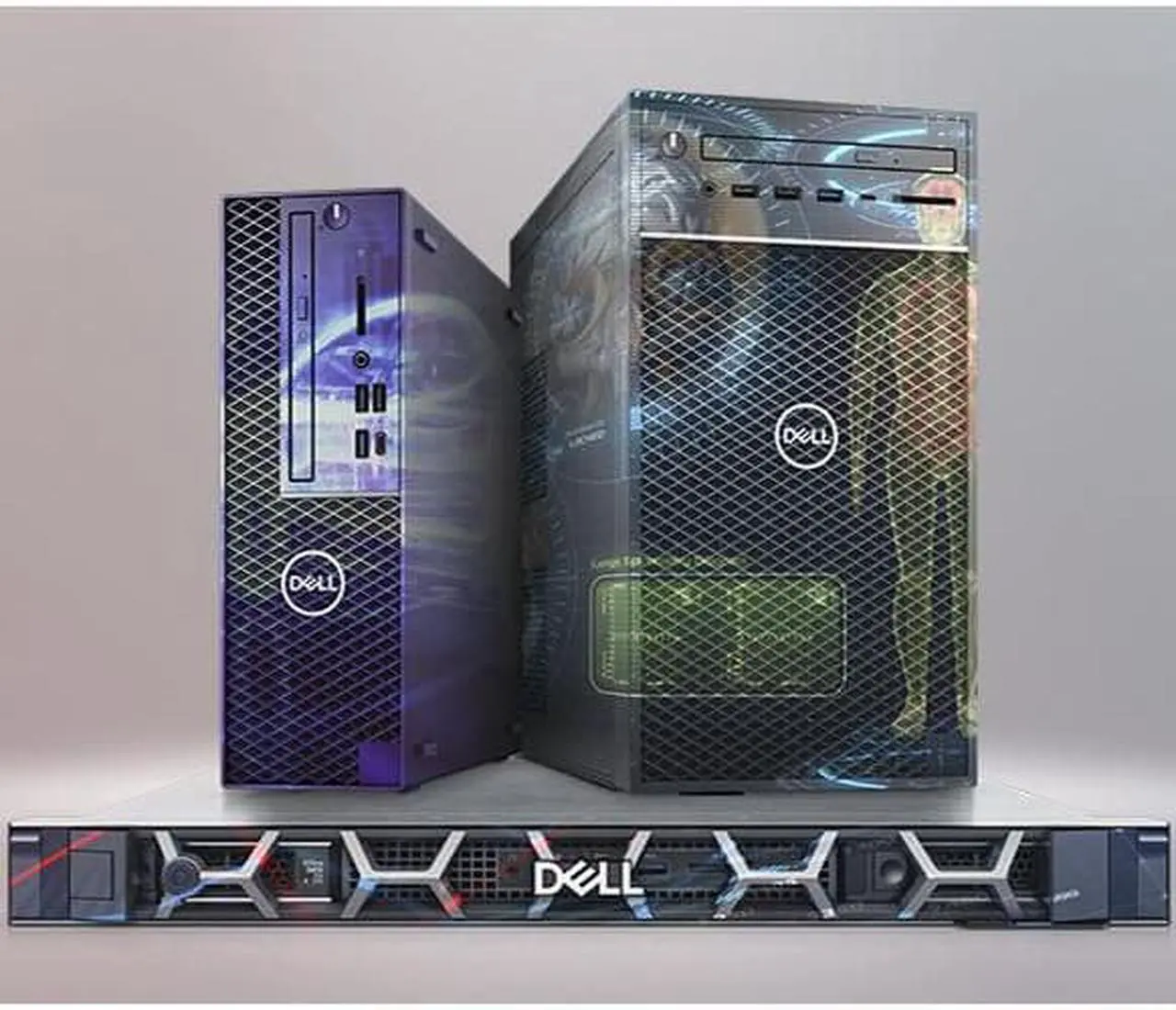 Alt view image 3 of 8 - Dell Precision 3000 3430 Workstation - Intel Xeon E-2124 Quad-core (4 Core) 3.30 GHz - 16 GB DDR4 SDRAM - 256 GB SSD - NVIDIA Quadro P1000 4 GB Graphics - Windows 10 Pro for Workstations (English/F
