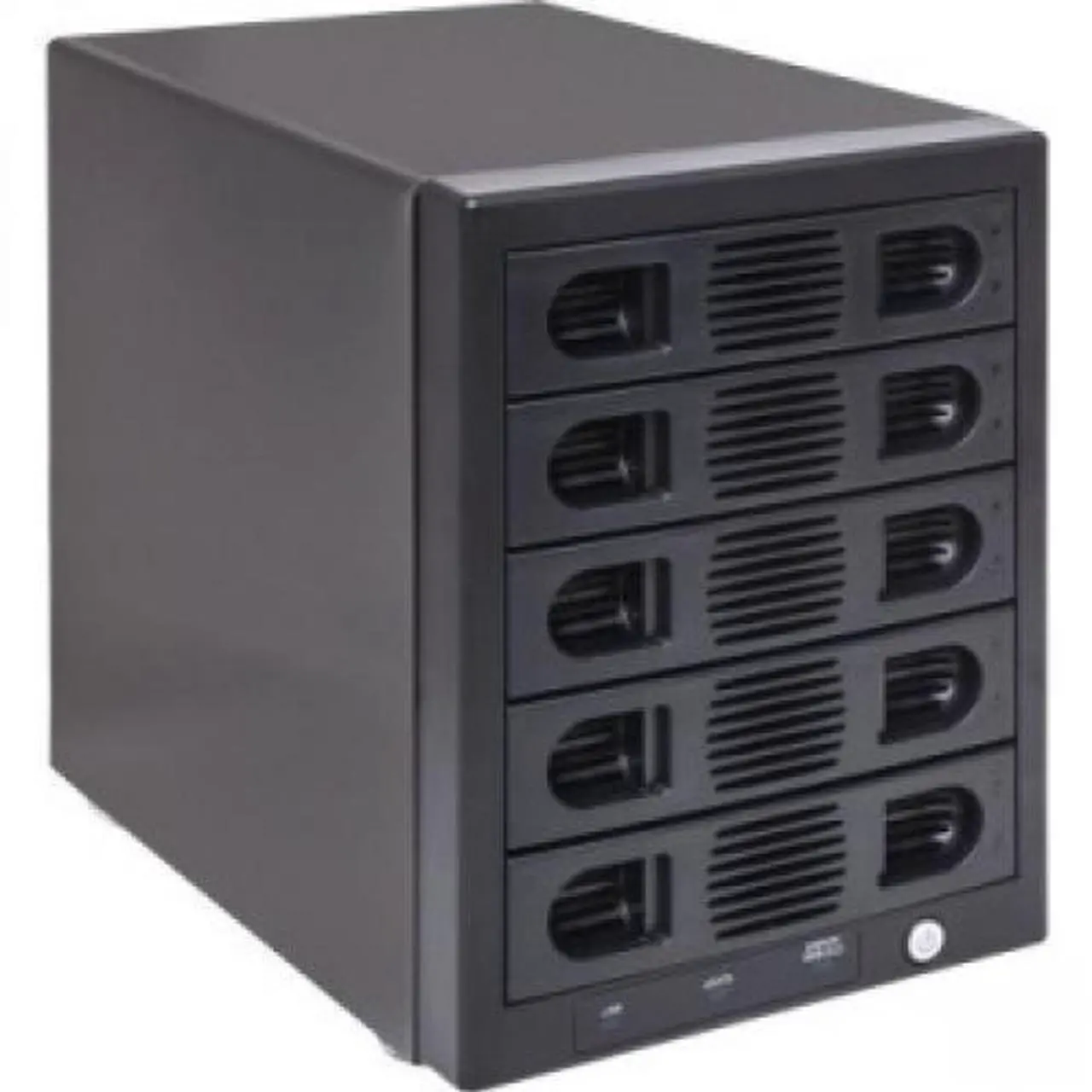 Alt view image 7 of 16 - Syba SY-ENC50118 5 Bay 2.5" and 3.5" SATA HDD External USB 3.0 / eSATA RAID Hard Drive Enclosure