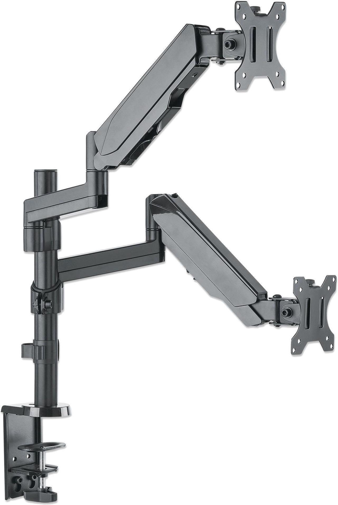 Manhattan Universal Gas Spring Dual Monitor Mount