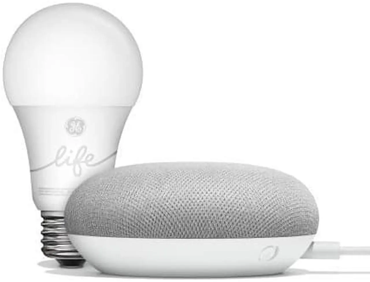 Alt view image 2 of 6 - Google GA00518-US Smart Light Starter Kit with Google Assistant, White