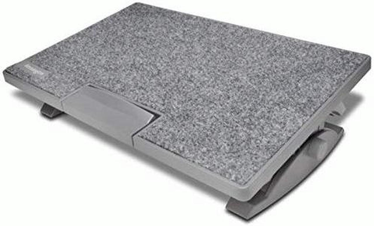 Kensington SmartFit SoleMate Pro Lite Ergonomic Foot Rest - Easy to Clean, Durable, Anti-slip, Low Profile Design, Non-toxic, Adjustable Height, Adjustable Tilt Angle, Comfortable, Adjustable - Gray