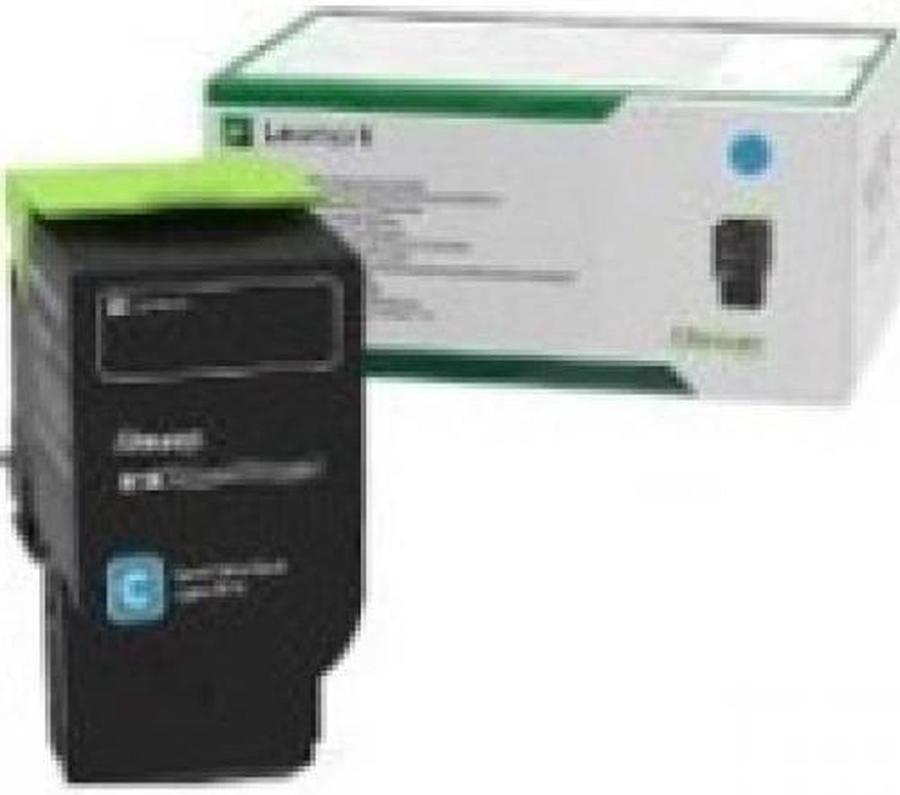 Alt view image 3 of 8 - Lexmark - 78C0XCG - Lexmark Unison Original Toner Cartridge - Cyan - Laser - Extra High Yield - 5000 Pages