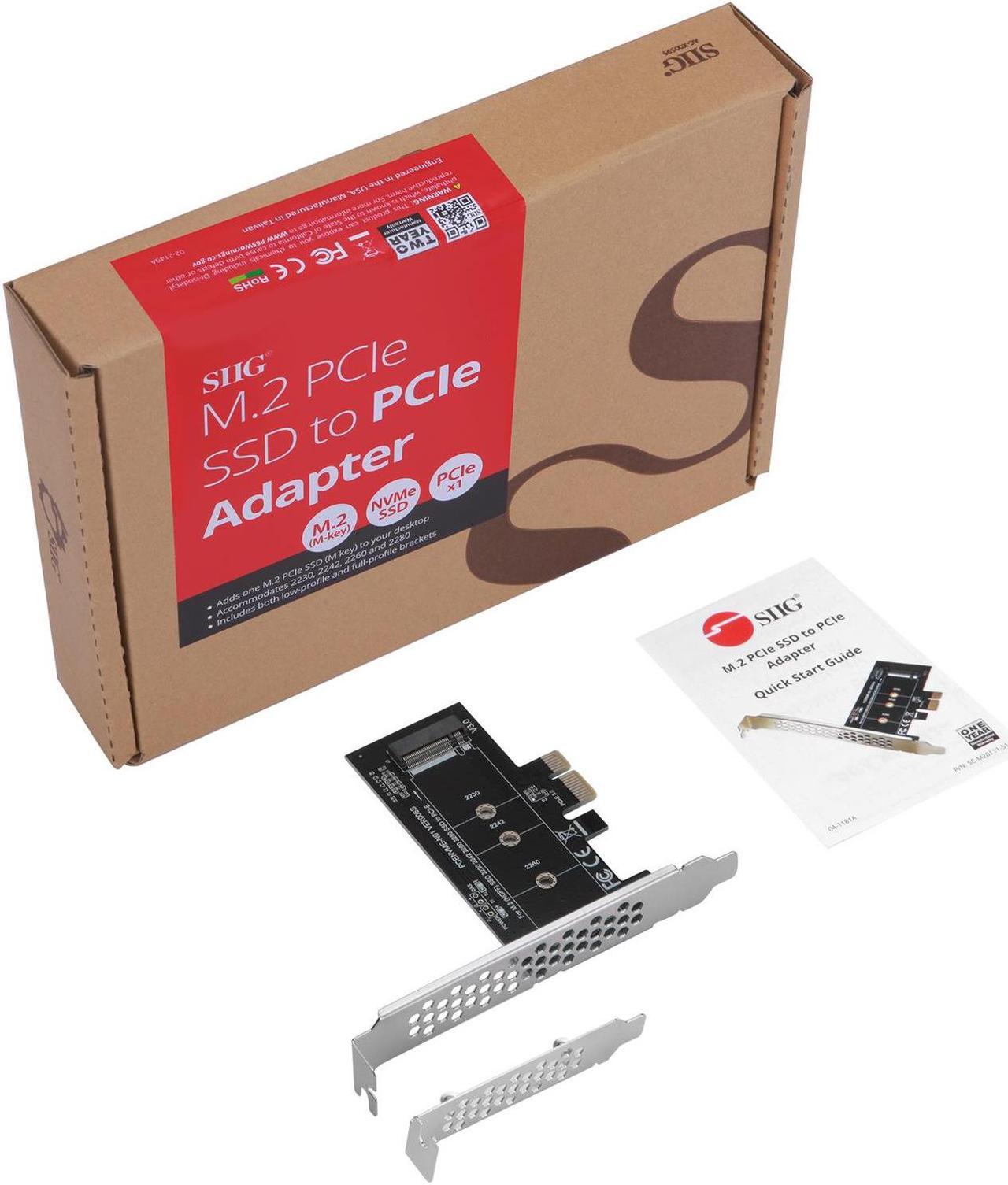 Siig M.2 Pcie Ssd To Pcie Adapter