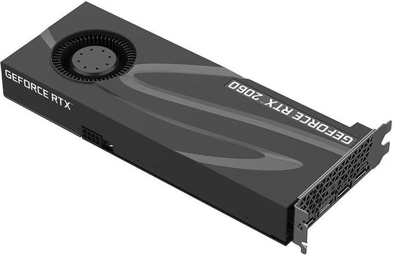 Alt view image 8 of 15 - PNY GeForce RTX 2060 Graphic Card - 1.37 GHz Core - 1.68 GHz Boost Clock - 6 GB GDDR6 - Full-height - Dual Slot Space Required