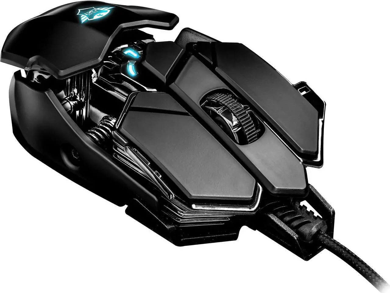 Alt view image 8 of 8 - Trust GXT 138 X-Ray Illuminated Gaming Mouse with X-Ray Design, 4000 dpi Sensor and RGB LED Illumination