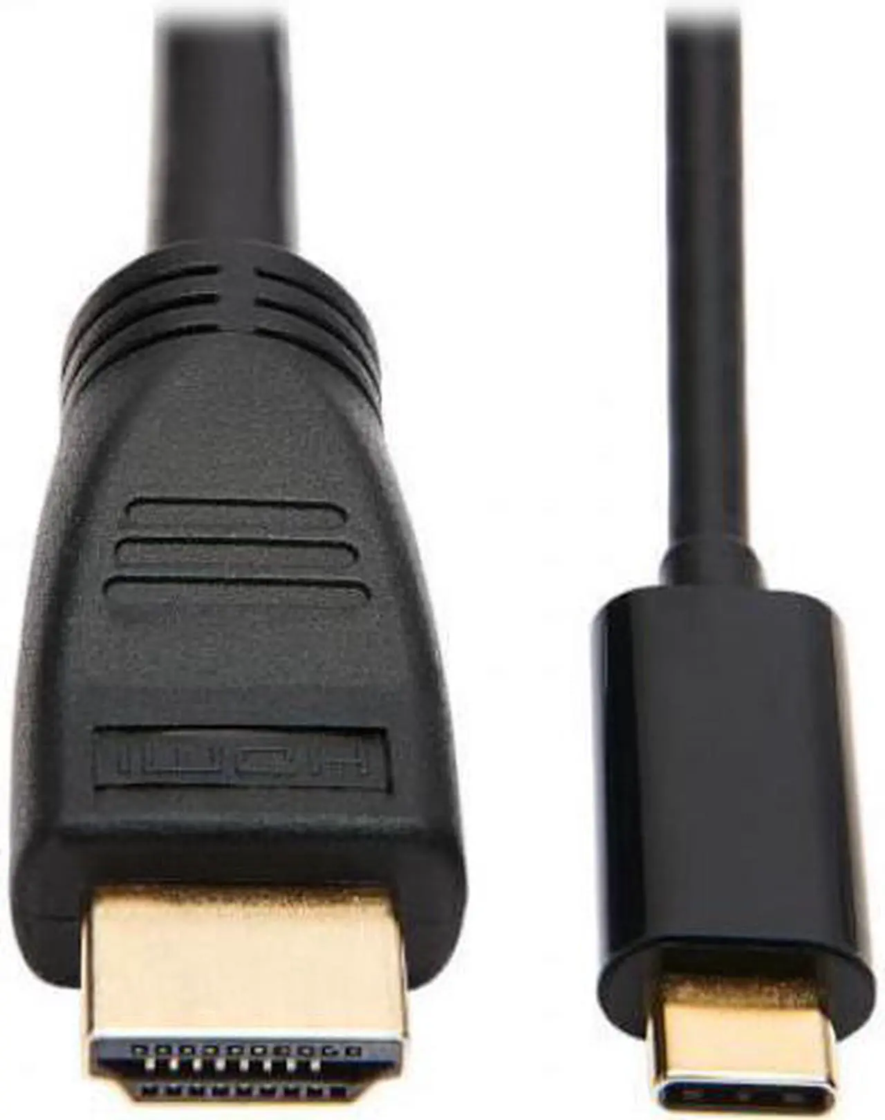 Alt view image 3 of 11 - Tripp Lite USB C to HDMI Adapter Cable USB 3.1 4K@60Hz M/M USB-C Black 10ft