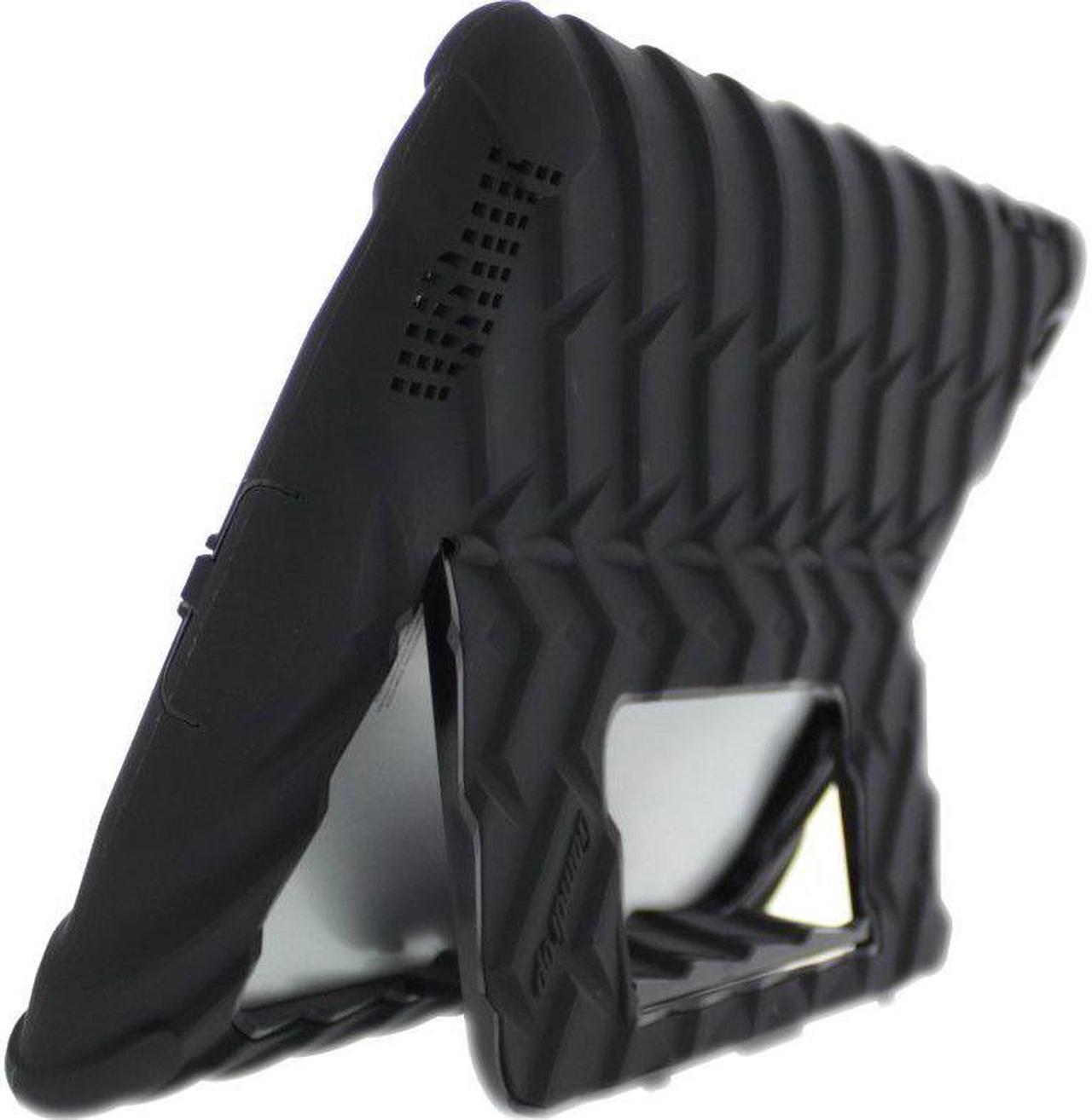 Alt view image 14 of 15 - Gumdrop Cases Hideaway Stand for Apple iPad 3 Rugged Tablet Case Shock Absorbing Cover Black/Black A1403, A1416, A1430