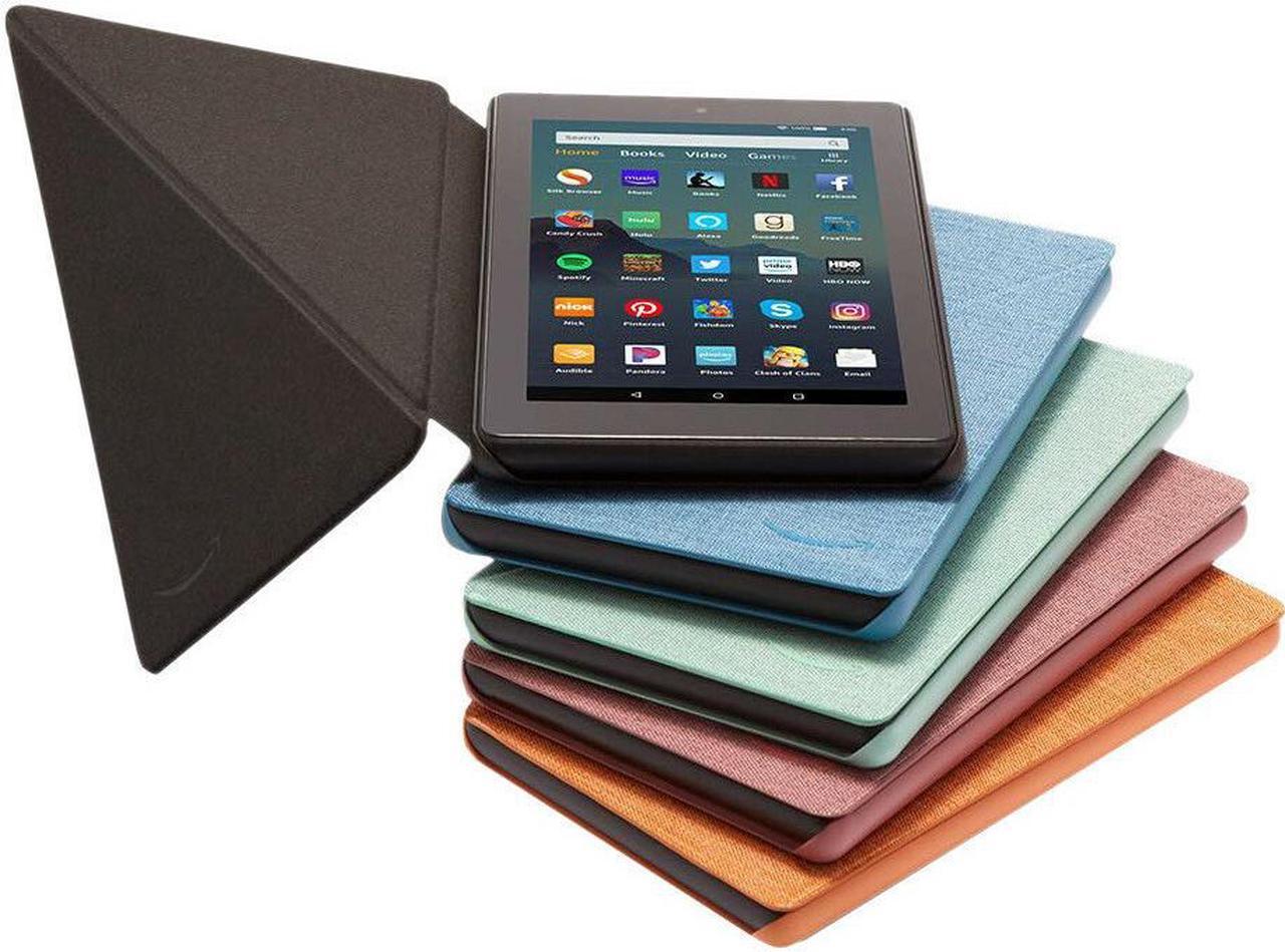 Alt view image 4 of 20 - Amazon Fire 7 2019 7" Tablet 16GB Plum B07HZQBBKL
