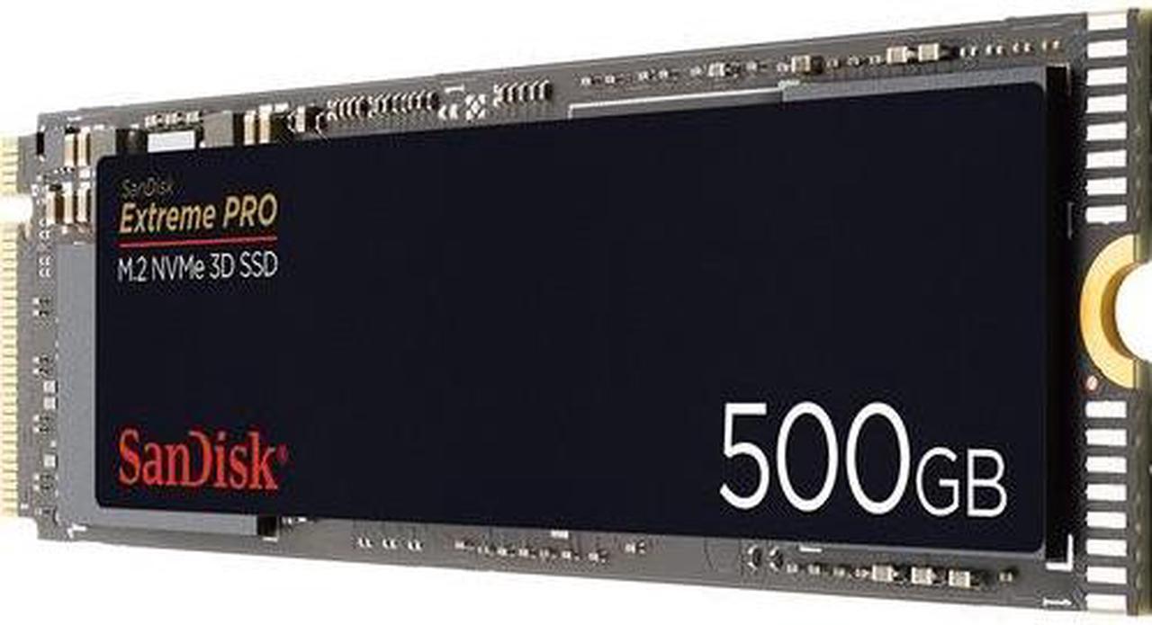 Alt view image 12 of 20 - SanDisk Extreme PRO 500GB PCIe 3.0 x4 M.2 2280 Internal Solid State Drive
