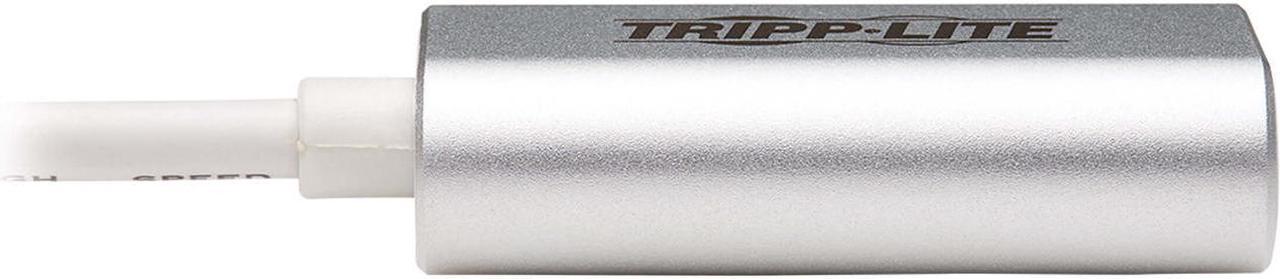 Tripp Lite U437-002 USB-C to 3.5 mm Stereo Audio Adapter - USB 2.0, Silver