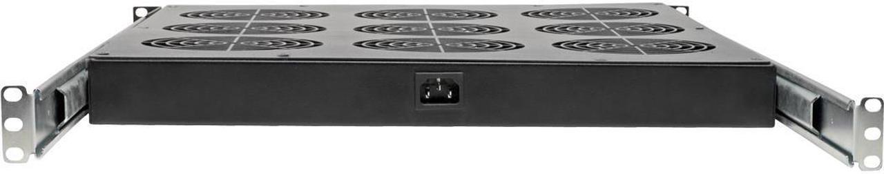 Alt view image 3 of 15 - Tripp Lite SRFANTRAY9 Fan Tray - 9 Fan - 1U - 19" - 864 CFM - Upflow Air Discharge Pattern