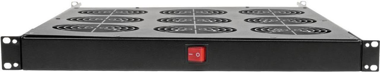 Alt view image 5 of 15 - Tripp Lite SRFANTRAY9 Fan Tray - 9 Fan - 1U - 19" - 864 CFM - Upflow Air Discharge Pattern