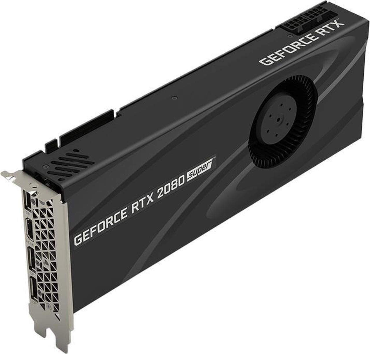Alt view image 4 of 20 - PNY GeForce RTX 2080 SUPER 8GB GDDR6 PCI Express 3.0 x16 SLI Support Graphics Card VCG20808SBLMPB