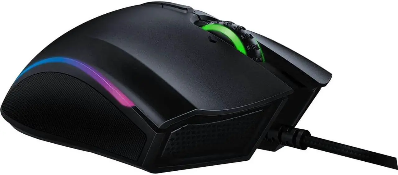 Alt view image 13 of 18 - RAZER MAMBA ELITE: 5G True 16,000 DPI Optical Sensor - 9 Programmable Buttons - Ergonomic Form Factory - Razer Chroma Enabled - Esports Gaming Mouse
