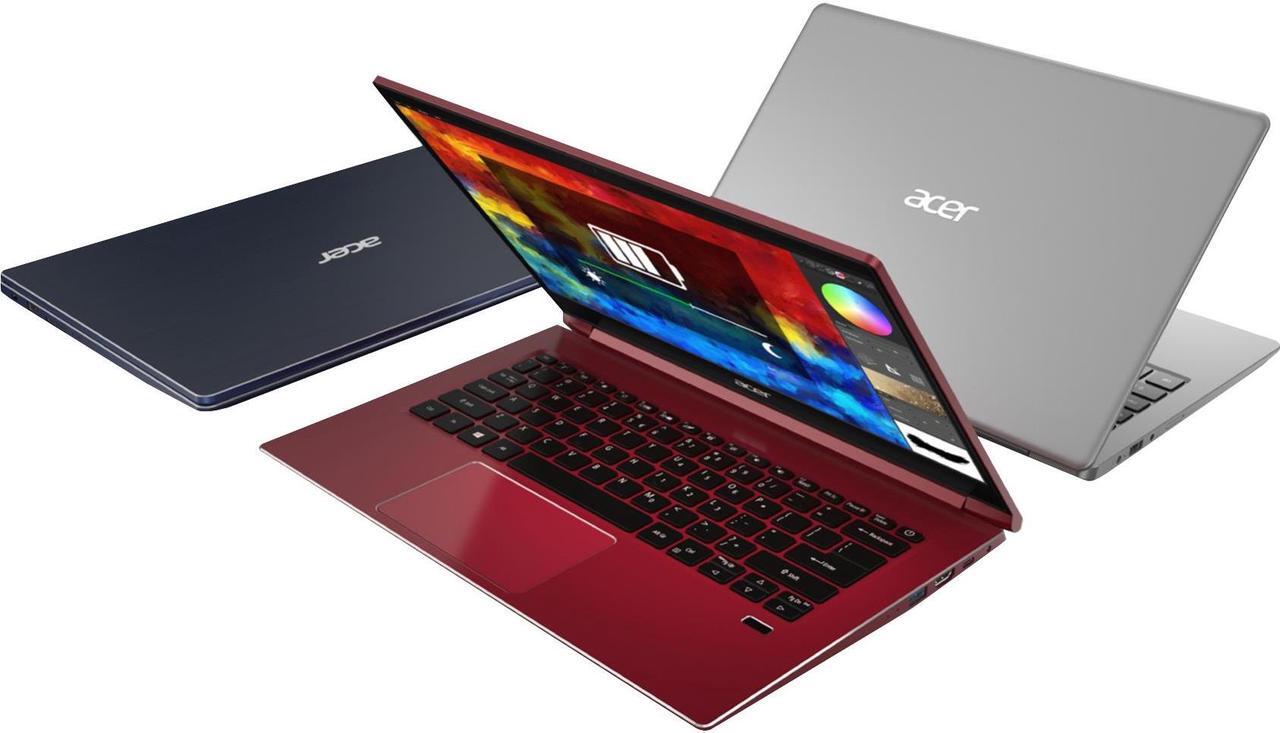 Alt view image 3 of 10 - Acer Swift 3 SF314-55-58P9 14" Notebook - 1920 x 1080 - Core i5 i5-8265U - 8 GB RAM - 256 GB SSD - Silver