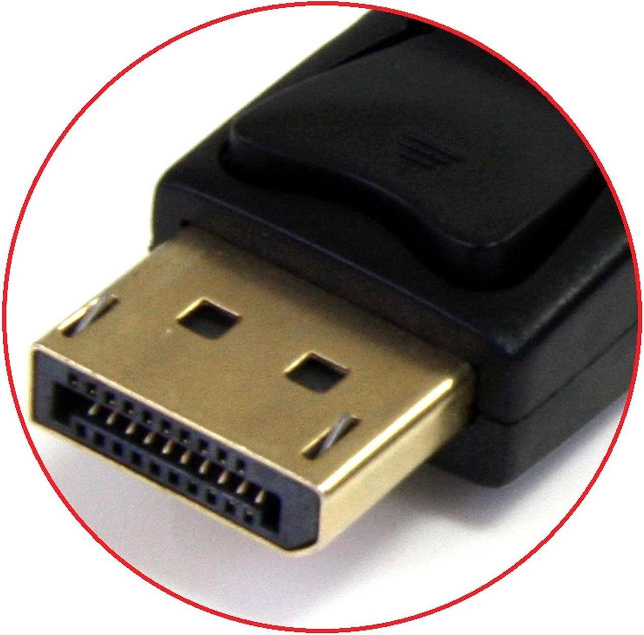 Alt view image 7 of 11 - 4XEM 10 Inch DisplayPort To VGA Adapter Cable 4XDPVGAS615AA