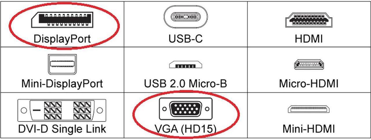 Alt view image 3 of 11 - 4XEM 10 Inch DisplayPort To VGA Adapter Cable 4XDPVGAS615AA