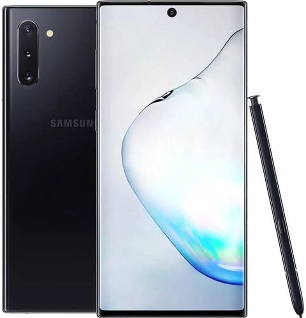 Alt view image 7 of 19 - Samsung Galaxy Note10 SM-N970U1 6.3" Smartphone 256GB Android 9.0 Pie Aura Black
