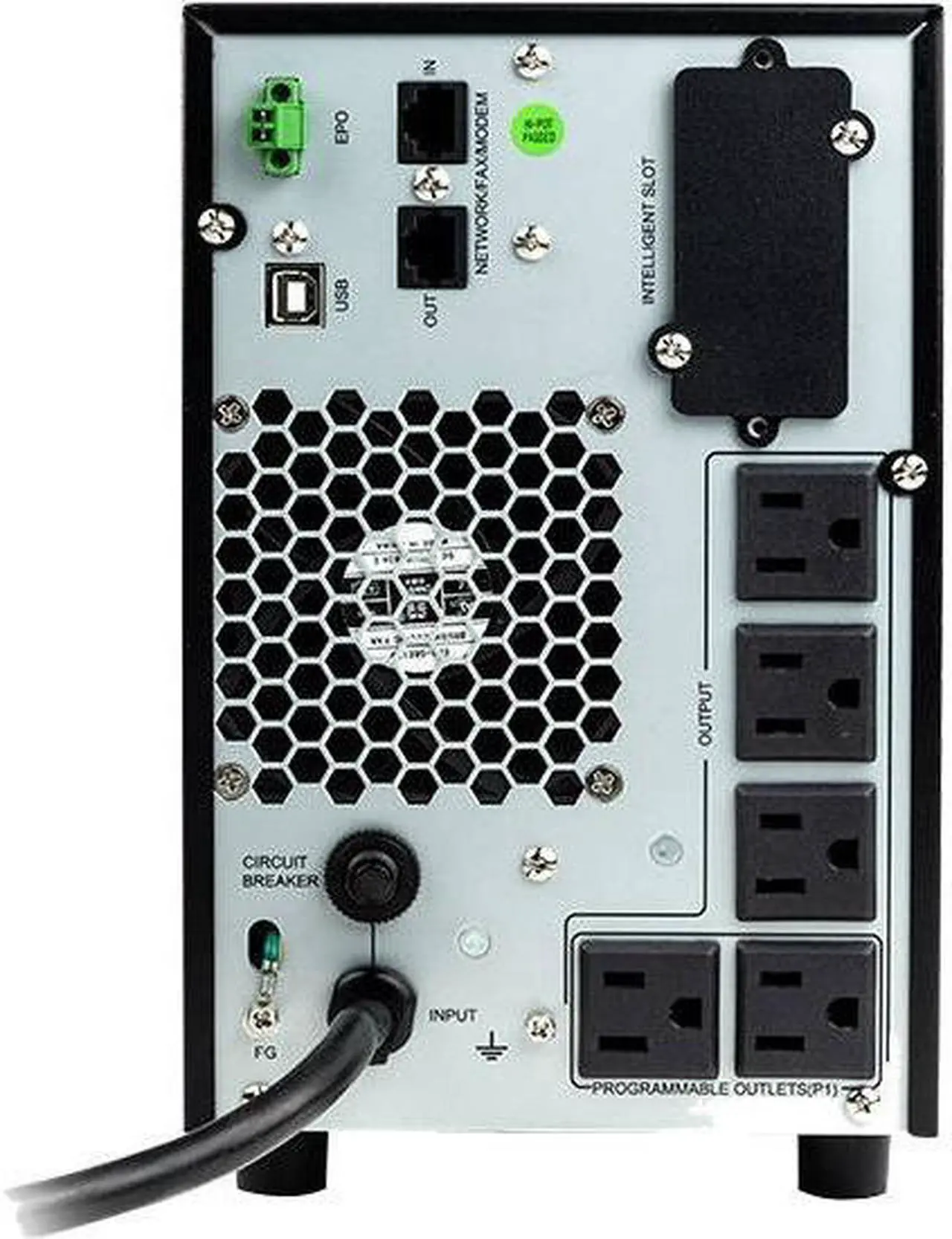 Alt view image 3 of 5 - Liebert PSI5 UPS - 750 VA 675W 120V Line Interactive AVR Mini Tower UPS, 0.9 Power Factor (PSI5-750MT120)