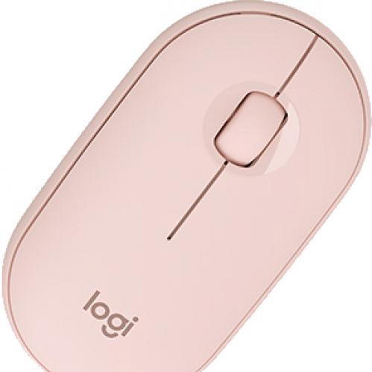 Logitech Pebble M350 910-005769 Rose Pink 3 Buttons 1 x Wheel Dual (RF / Bluetooth Wireless) Optical Mouse