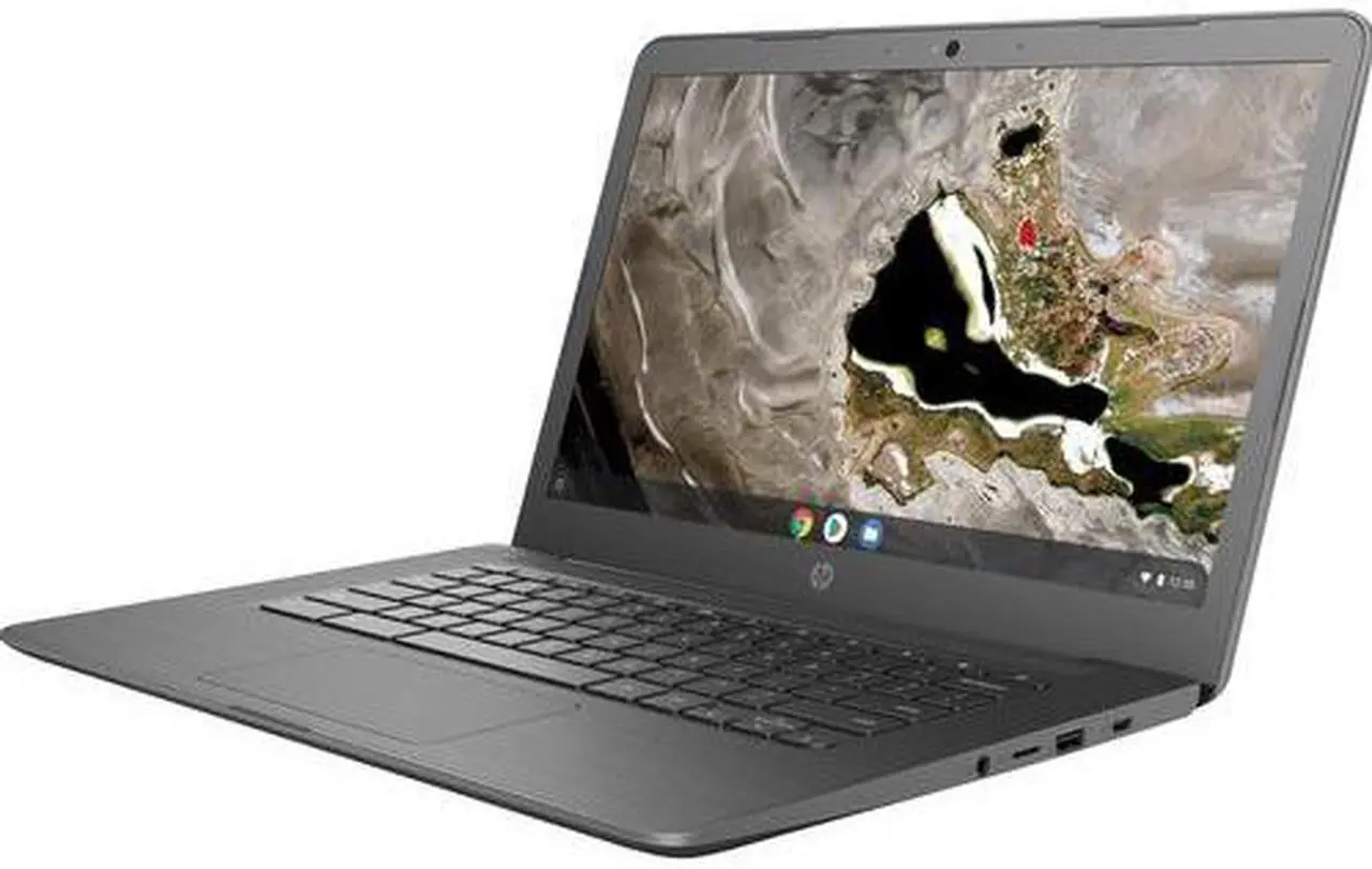 Alt view image 2 of 9 - HP Chromebook 14A G5 7YF74UT#ABA Chromebook AMD A6-Series A6-9220C (1.80 GHz) 8 GB Memory 64 GB eMMC 14.0" Touchscreen Chrome OS