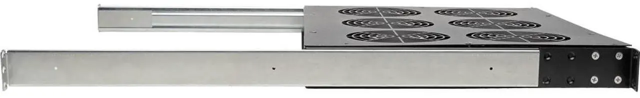 Alt view image 6 of 17 - Tripp Lite Fan Tray for 19in Racks - 6 120V High-Performance Fans - 576 CFM - C14 Inlet - 1URM SRFANTRAY6